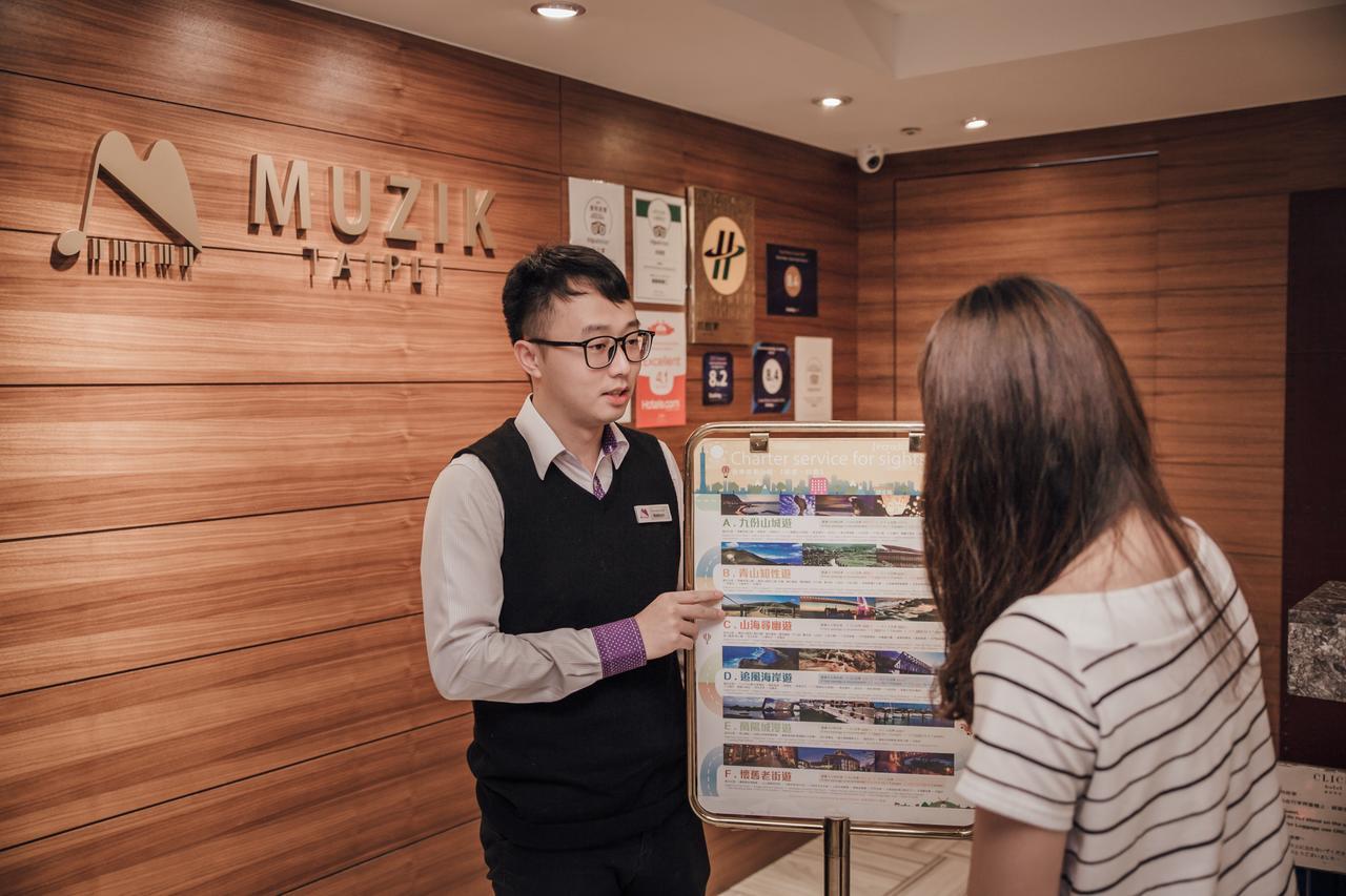 Muzik Hotel - Ximen Station Branch Taipei Exterior photo